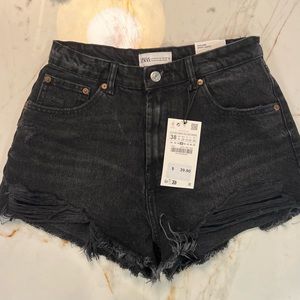 Zara denim shorts